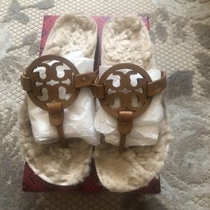 Miller Cloud Shearling Napa Leather in Caramel